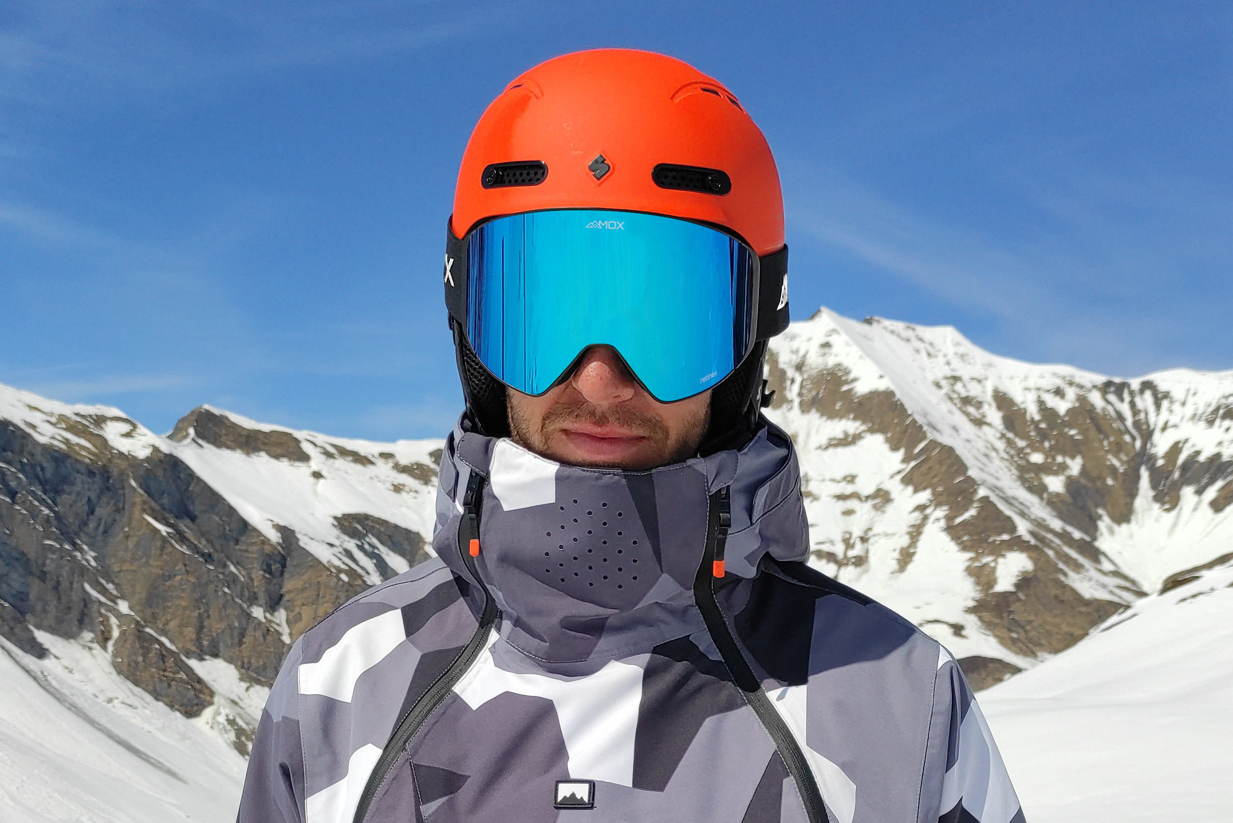 Infinity Goggles - Ice Blue male front